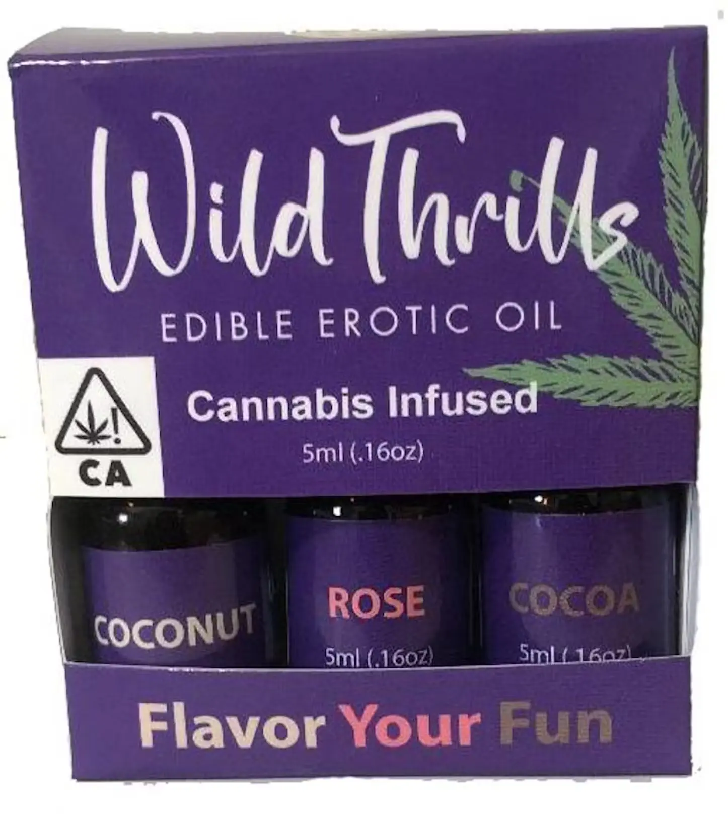 Wild Bill's Medicinals Wild Thrill's, 10mg 3PK, Edible Erotic Oil