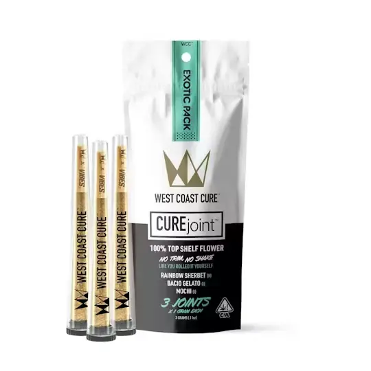 West Coast Cure The Exotic Pack 3 x 1G