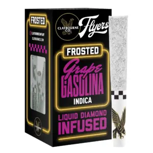 Grape Gasolina - Diamond Frosted Flyers Pre-Rolls - (0.5g x 5pk Pre-Roll)