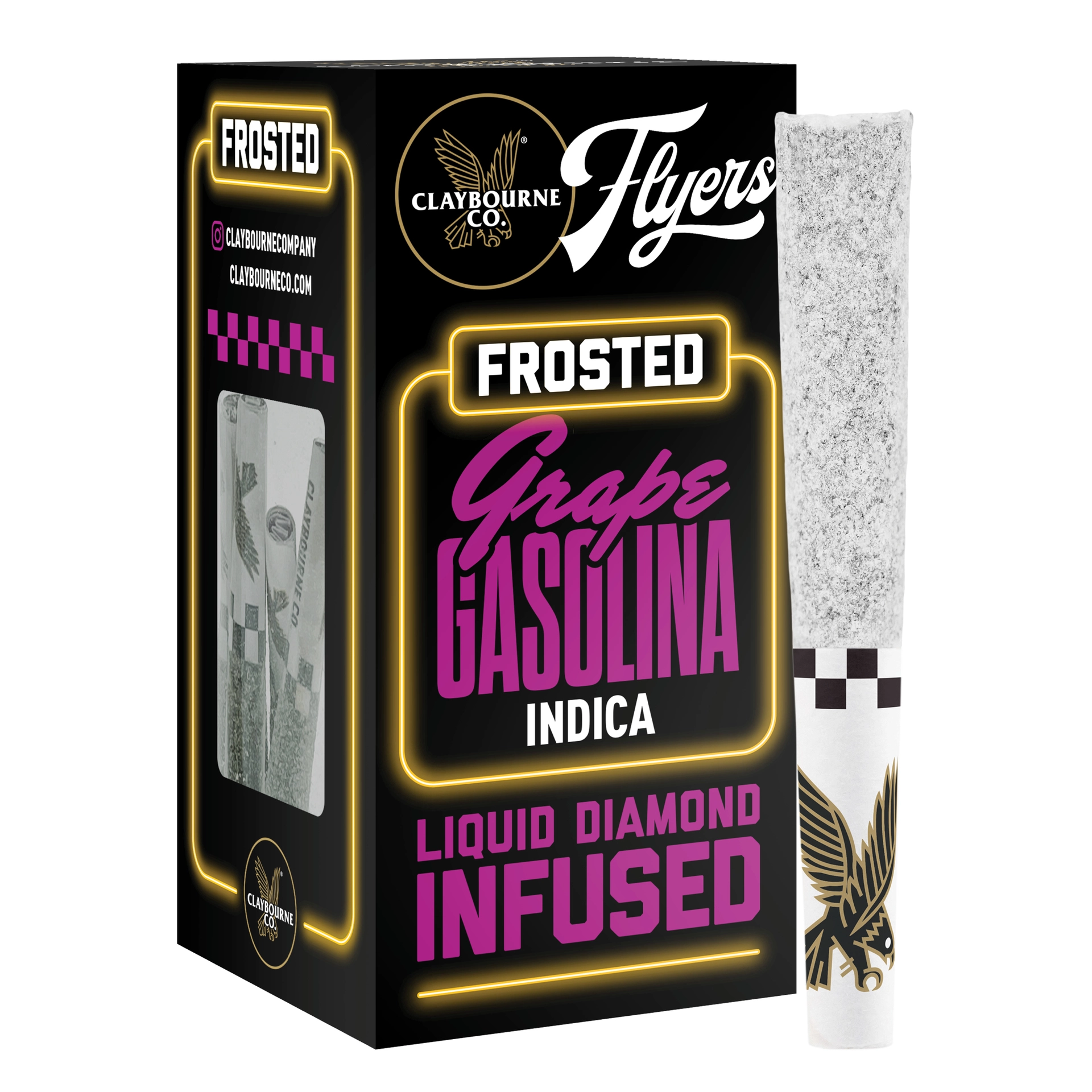 Grape Gasolina - Diamond Frosted Flyers Pre-Rolls - (0.5g x 5pk Pre-Roll)