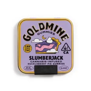 Goldmine Gummies [10pk] Slumberjack: Huckleberry Pie Gummies (Sleep)