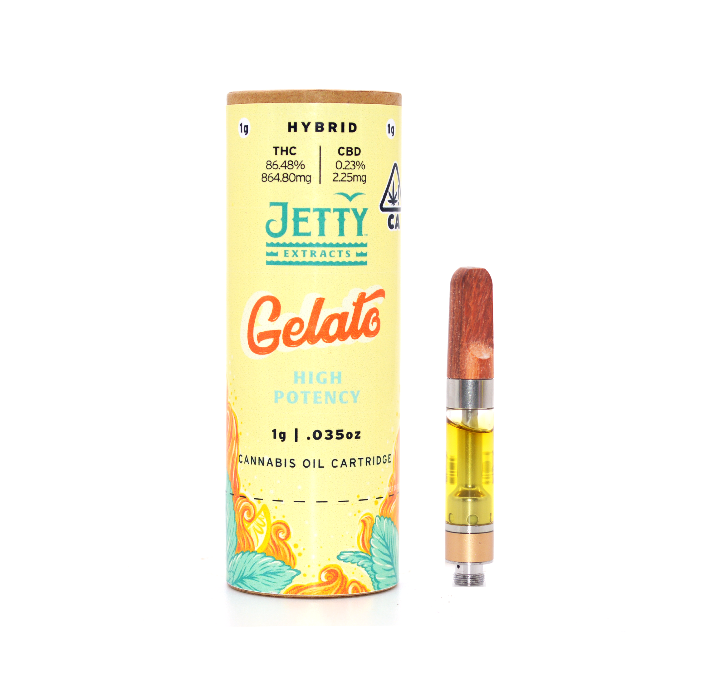 JETTY EXTRACTS | Gelato – Gold Cartridge – 1.0g
