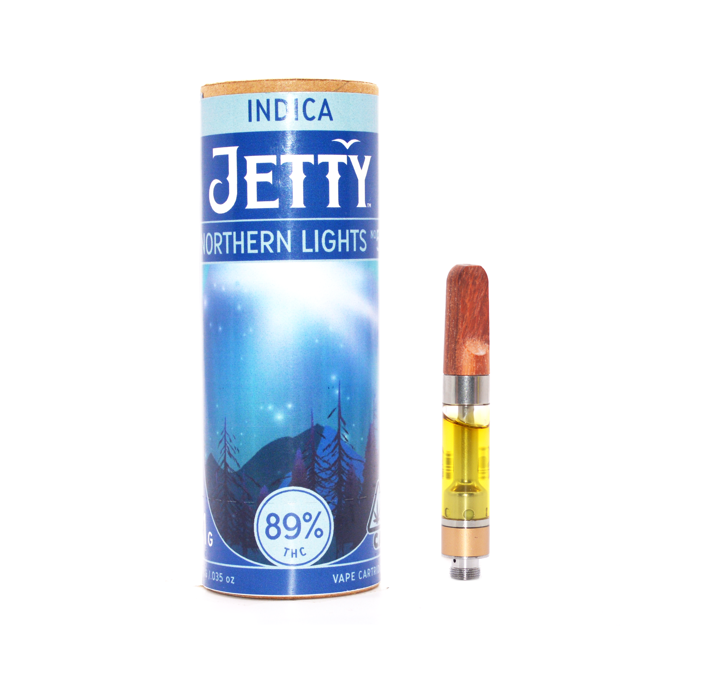 JETTY EXTRACTS | Northern Lights #5 – Gold Cartridge – 1.0g