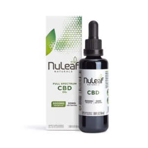 NuLeaf Naturals, Hemp CBD Oil, Full Spectrum, 1.69fl oz, 3000mg CBD