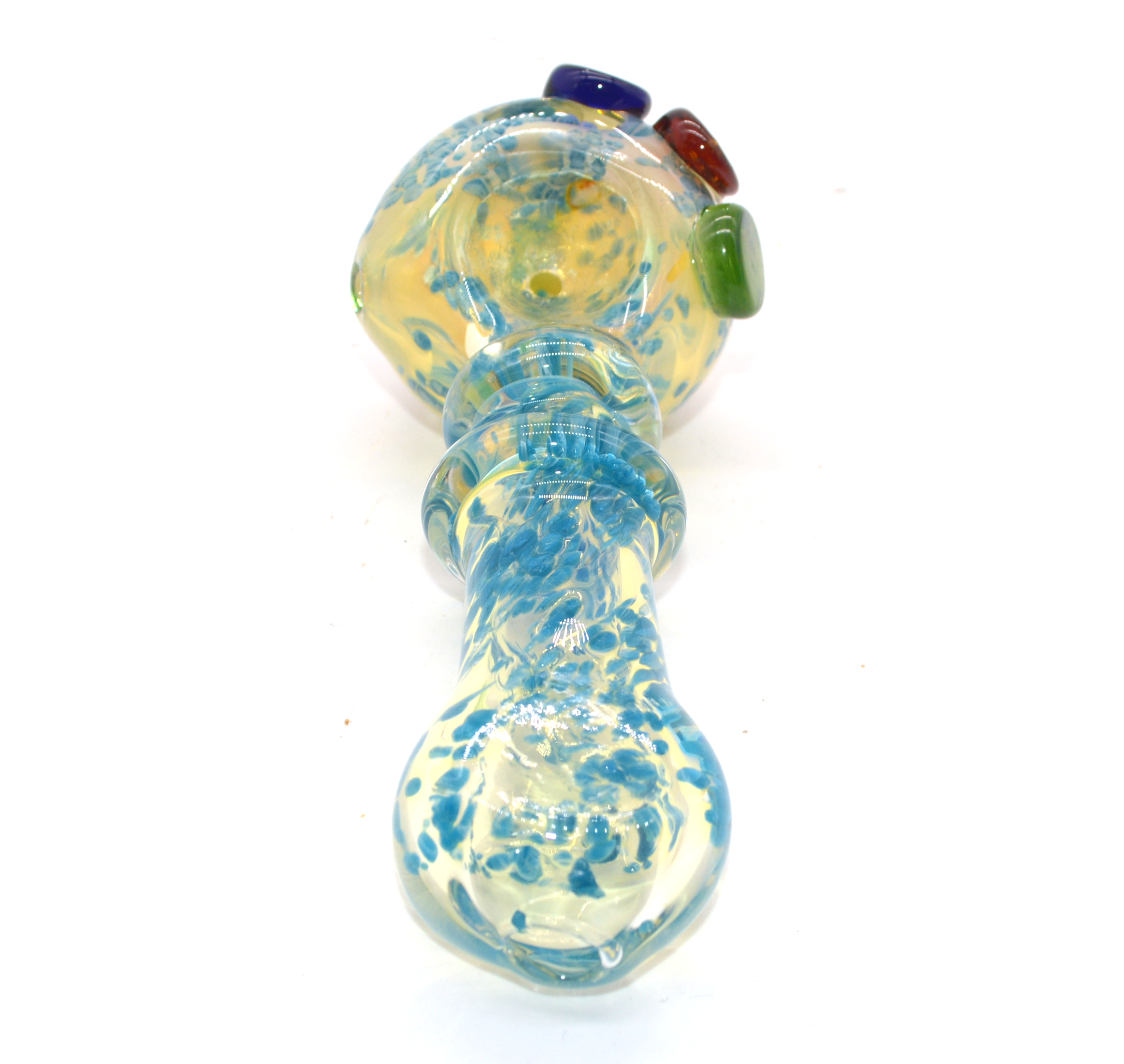 HAND PIPE | 4″ – Fumed Frit Dust