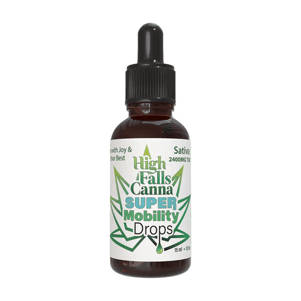Super Mobility Drops • Tincture • 1500mg CBG • 750mg CBD • 150mg THC • High Falls Canna