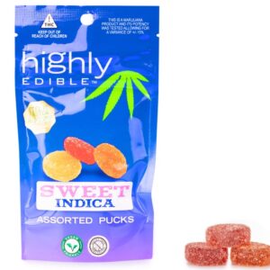 Sweet Assorted Pucks Indica 10pk [100mg]