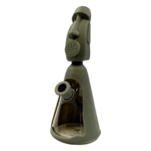 Silicone Bong - Moai Easter Island Head (20 cm)